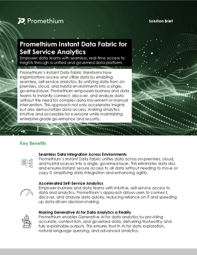 24-11_Promethium_Solution Brief_Data Fabric_vF_Cover